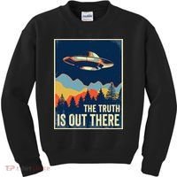 The Truth Is Out There Area 51 Alien UFO Kids Sweatshirt thumb 0