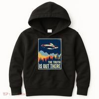 The Truth Is Out There Area 51 Alien UFO Kids Hoodie thumb 0