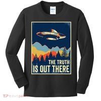 The Truth Is Out There Area 51 Alien UFO Kids Long Sleeve Shirt thumb 0