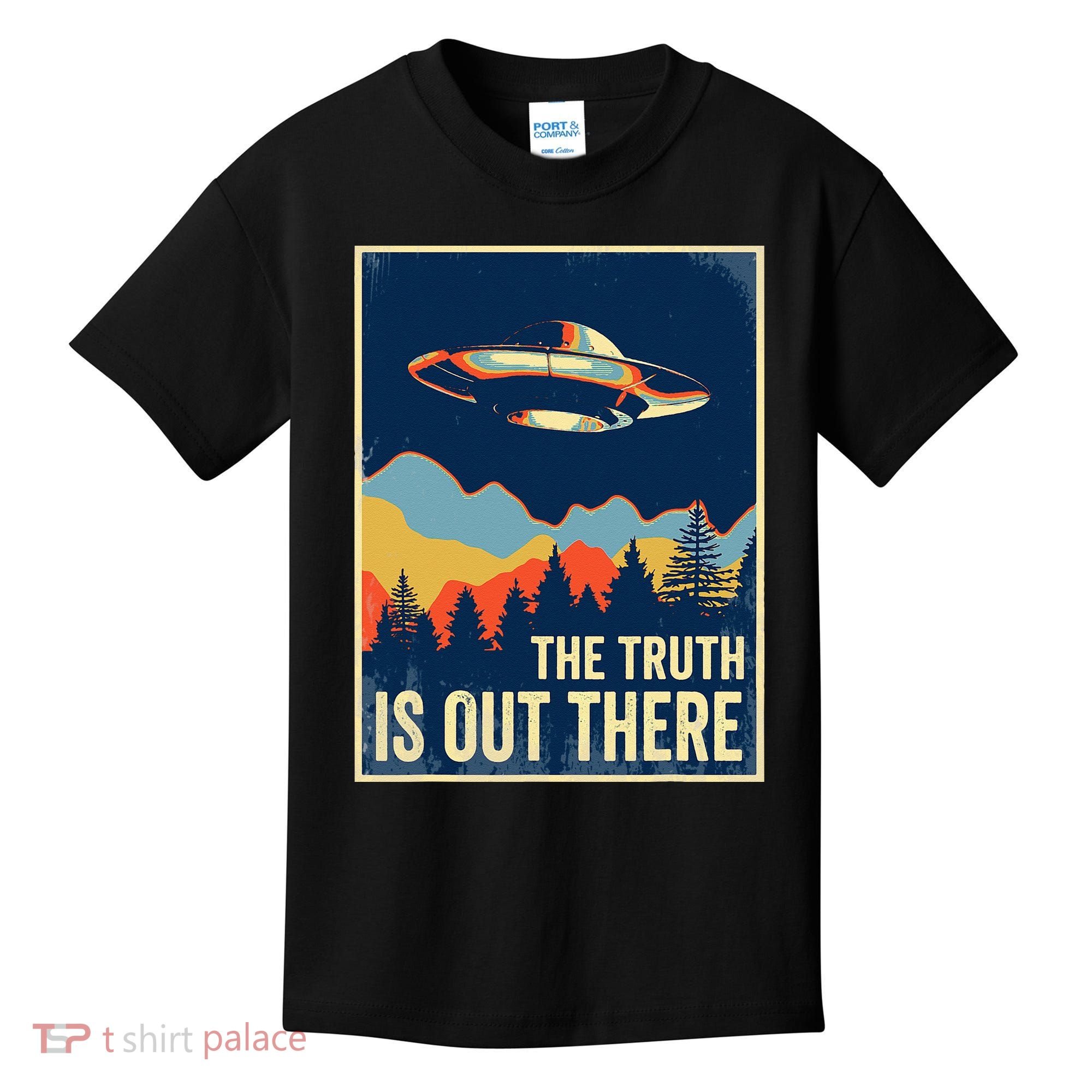The Truth Is Out There Area 51 Alien UFO Kids T-Shirt