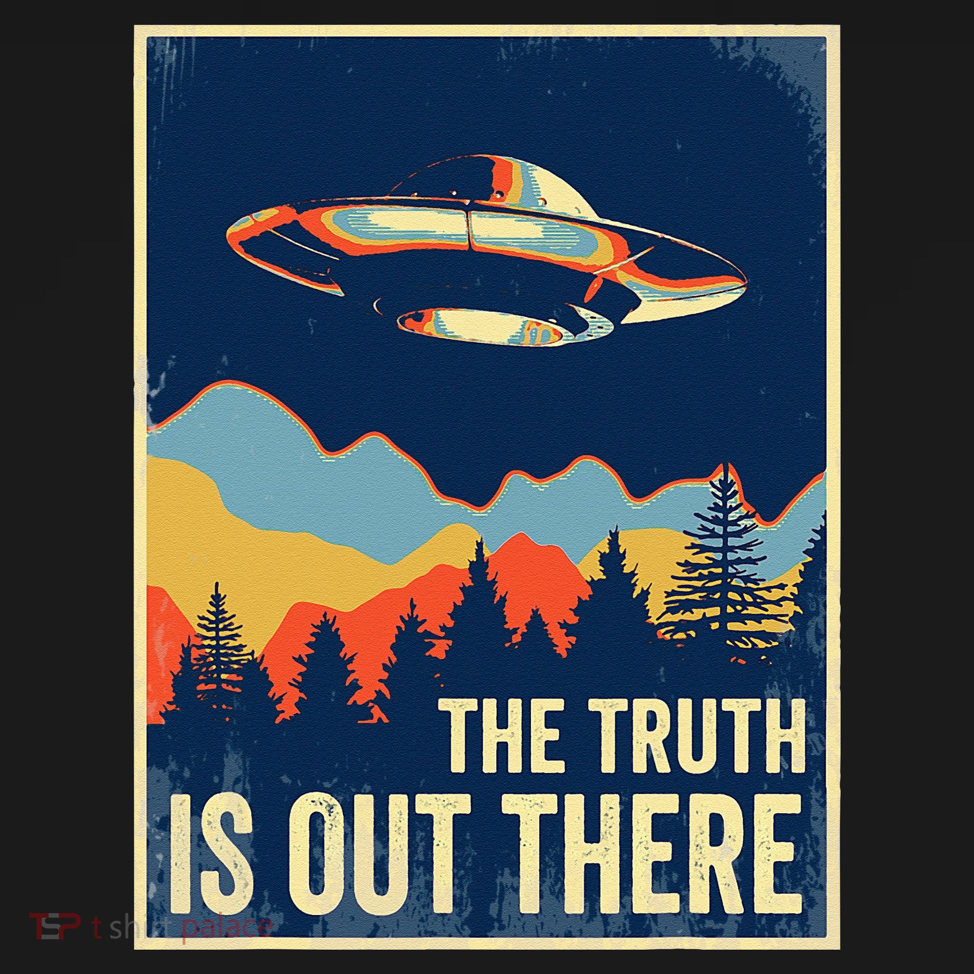 The Truth Is Out There Area 51 Alien UFO Kids T-Shirt
