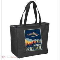 The Truth Is Out There Area 51 Alien UFO Tote Bag thumb 2