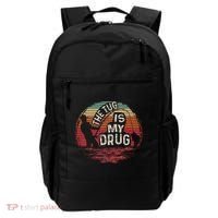The Tug Is My Drug Funny Fishing Backpack thumb 0