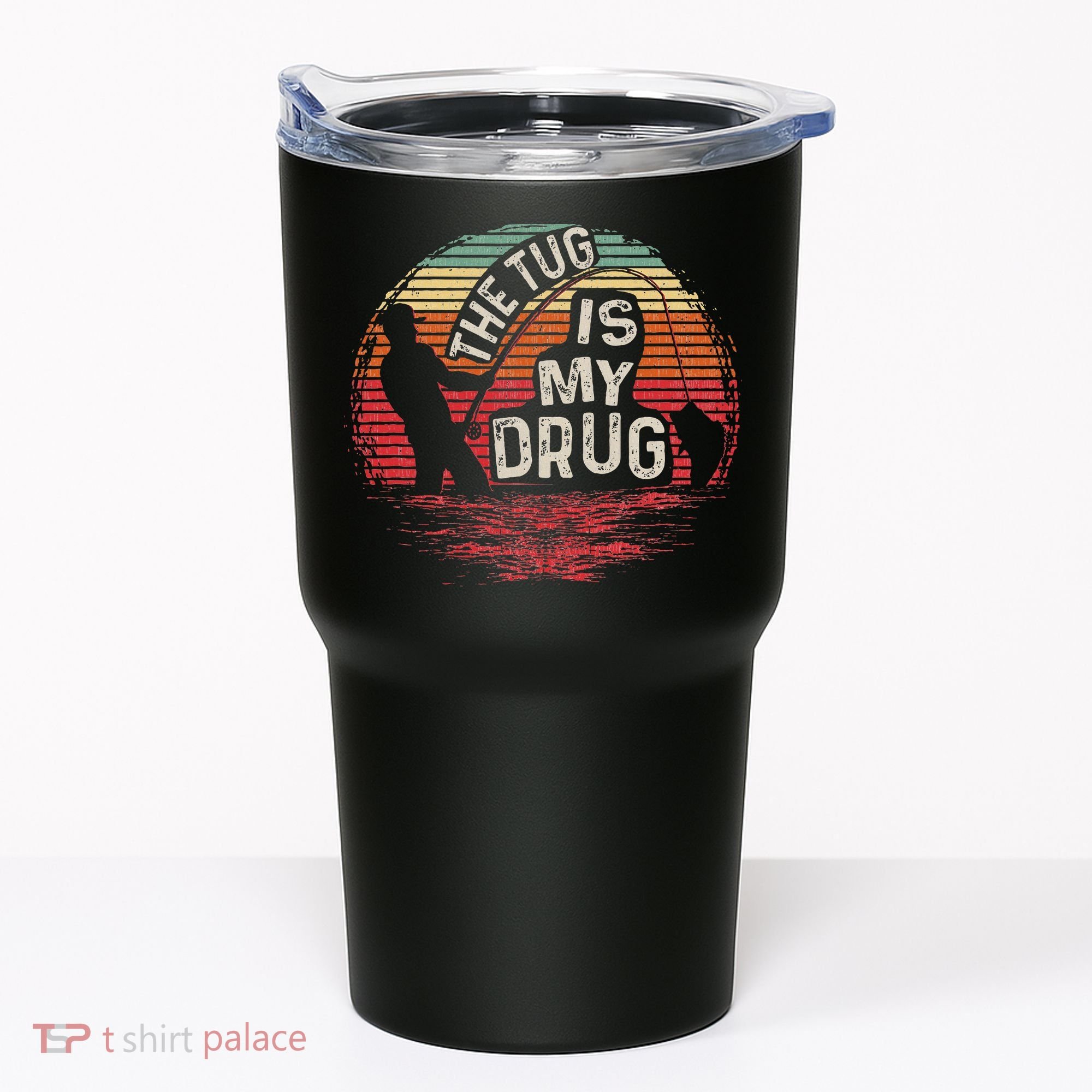 The Tug Is My Drug Funny Fishing Tumbler