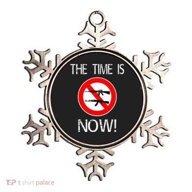 The Time Is Now! Ban Assault Weapons Anti AR 15 Ornament