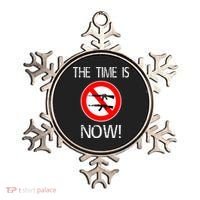 The Time Is Now! Ban Assault Weapons Anti AR 15 Ornament thumb 0