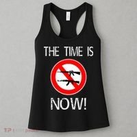 The Time Is Now! Ban Assault Weapons Anti AR 15 Women's Tank Top thumb 3
