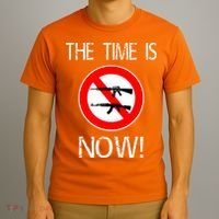 The Time Is Now! Ban Assault Weapons Anti AR 15 T-Shirt thumb 3