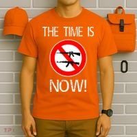 The Time Is Now! Ban Assault Weapons Anti AR 15 T-Shirt thumb 6