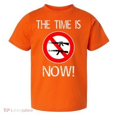 The Time Is Now! Ban Assault Weapons Anti AR 15 Toddler T-Shirt