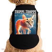 Trippi Troppi - Italian Brainrot Meme Funny Doggie Tank thumb 0