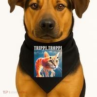 Trippi Troppi - Italian Brainrot Meme Funny USA-Made Doggie Bandana thumb 1