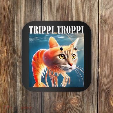 Trippi Troppi - Italian Brainrot Meme Funny Coaster