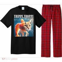 Trippi Troppi - Italian Brainrot Meme Funny Pajama Set thumb 0