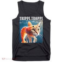 Trippi Troppi - Italian Brainrot Meme Funny Tank Top thumb 0