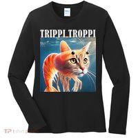 Trippi Troppi - Italian Brainrot Meme Funny Women's Long Sleeve Shirt thumb 0