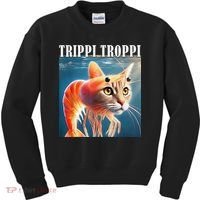 Trippi Troppi - Italian Brainrot Meme Funny Kids Sweatshirt thumb 0