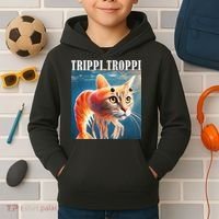 Trippi Troppi - Italian Brainrot Meme Funny Kids Hoodie thumb 2