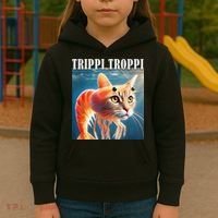 Trippi Troppi - Italian Brainrot Meme Funny Kids Hoodie thumb 3