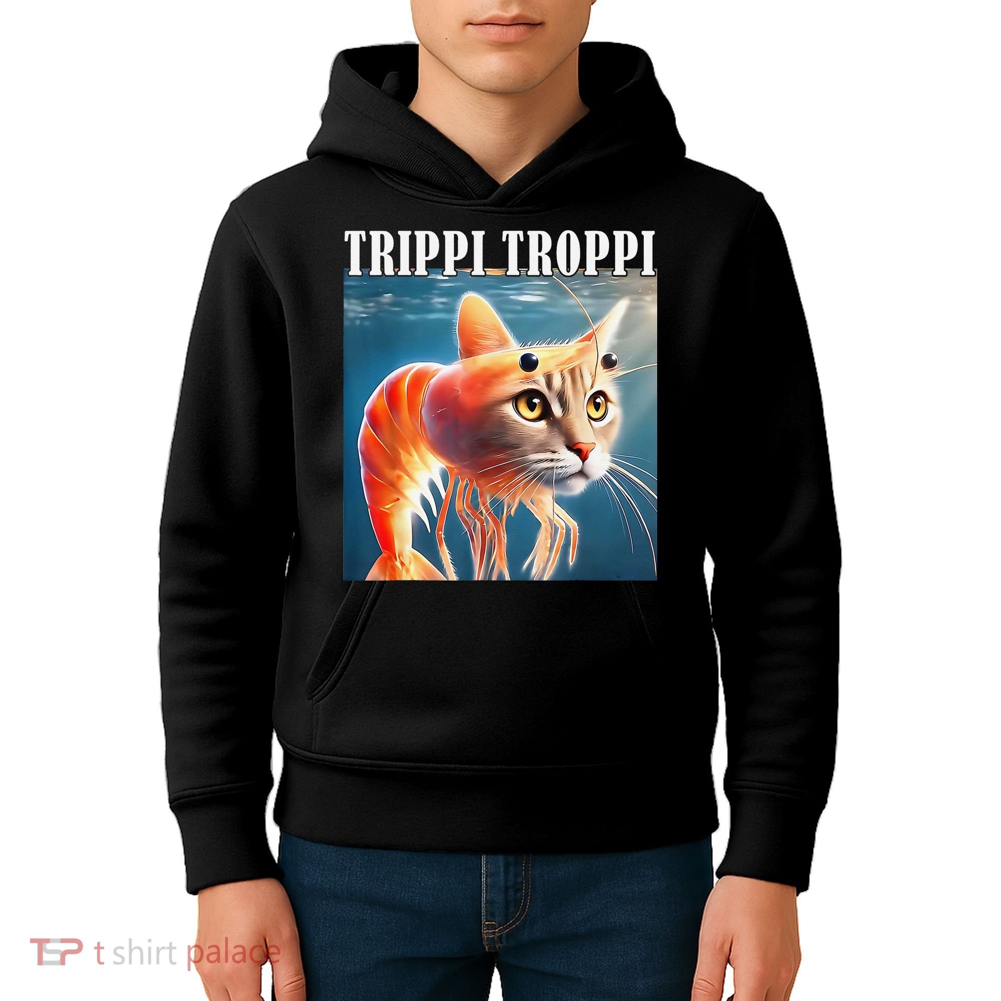 Trippi Troppi - Italian Brainrot Meme Funny Kids Hoodie