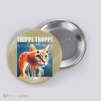 Trippi Troppi - Italian Brainrot Meme Funny Button thumb 0