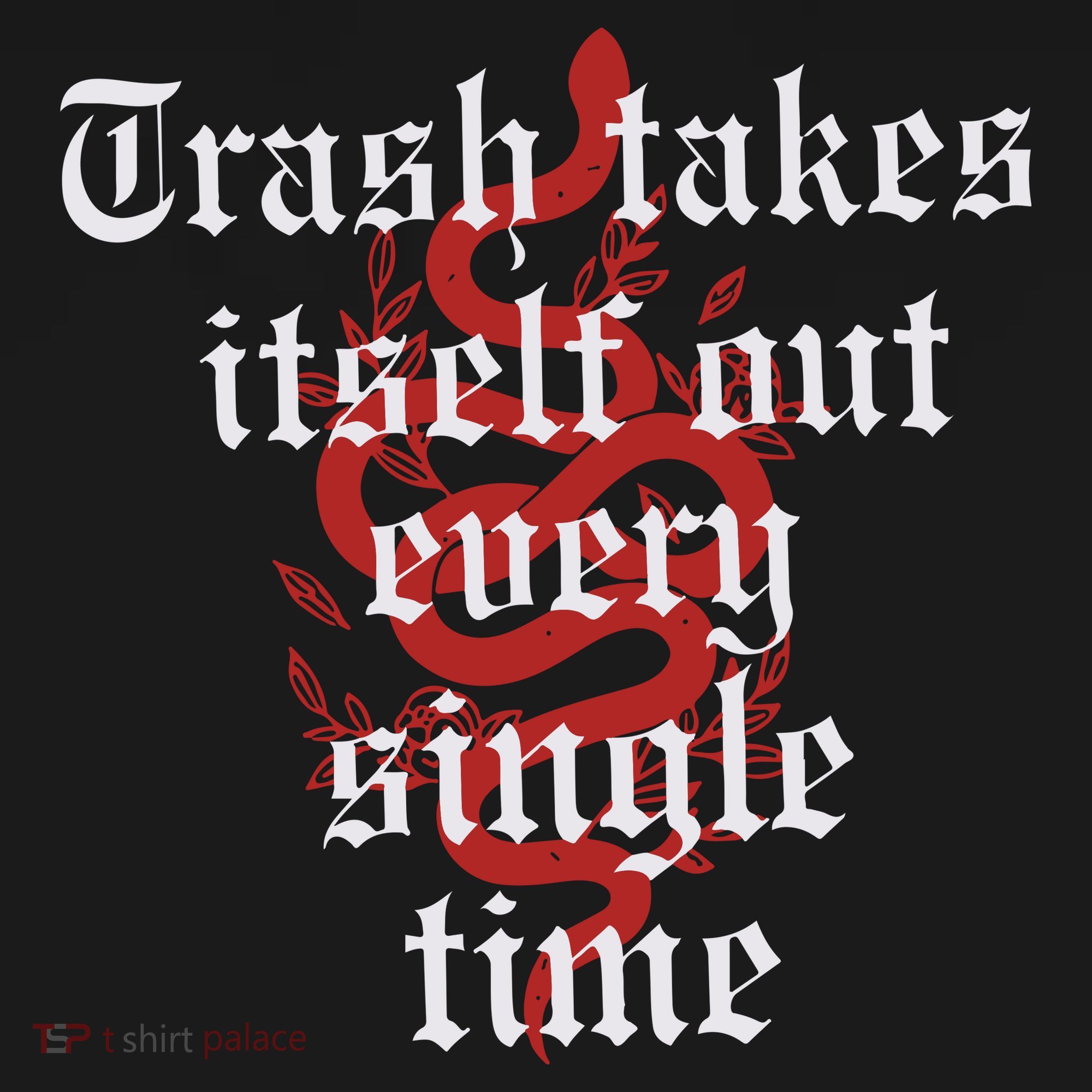 Trash Takes Itself Out Every Single Time Taylor USA-Made Doggie Bandana