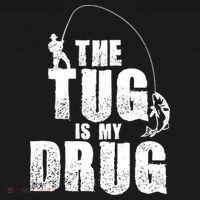 The Tug Is My Drug Fishing Shirt Fisherman Gift Women's Tank Top thumb 5