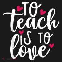 To Teach Is To Love Teacher Appreciation & Valentines Day Baby Bodysuit thumb 2