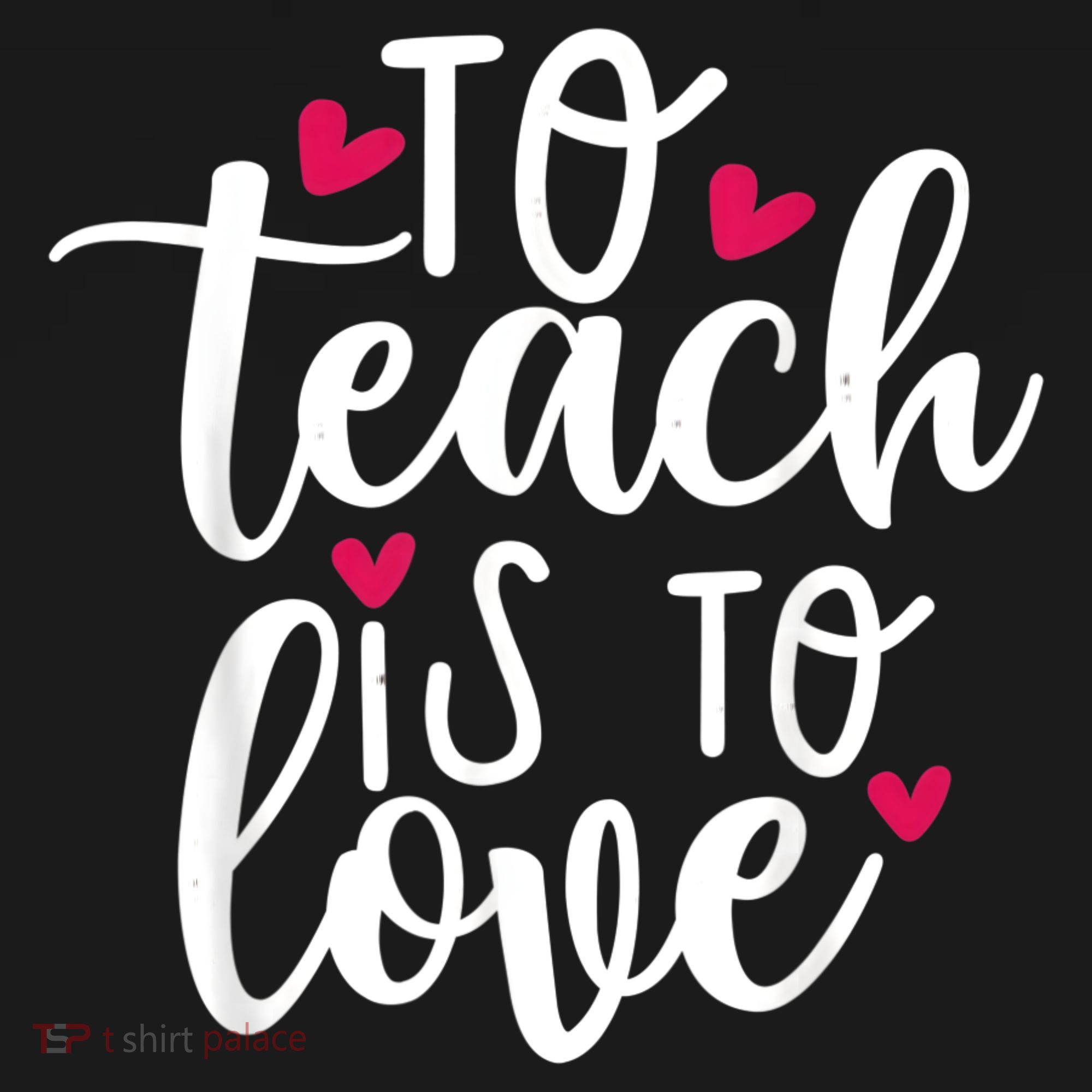 To Teach Is To Love Teacher Appreciation & Valentines Day Baby Bodysuit