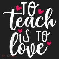 To Teach Is To Love Teacher Appreciation & Valentines Day Hat thumb 2