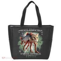 Trulimero Truli Italian Brainrot Meme Cats Head On A Fish Tote Bag thumb 0