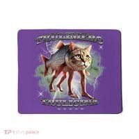 Trulimero Truli Italian Brainrot Meme Cats Head On A Fish Mousepad thumb 0
