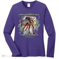 Trulimero Truli Italian Brainrot Meme Cats Head On A Fish Women's Long Sleeve Shirt thumb 0