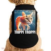 Trippi Troppi Italian Brainrot Meme Doggie Tank thumb 0