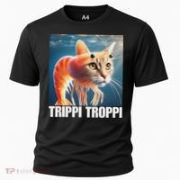 Trippi Troppi Italian Brainrot Meme Cooling Performance Crew T-Shirt thumb 0