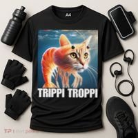 Trippi Troppi Italian Brainrot Meme Cooling Performance Crew T-Shirt thumb 3
