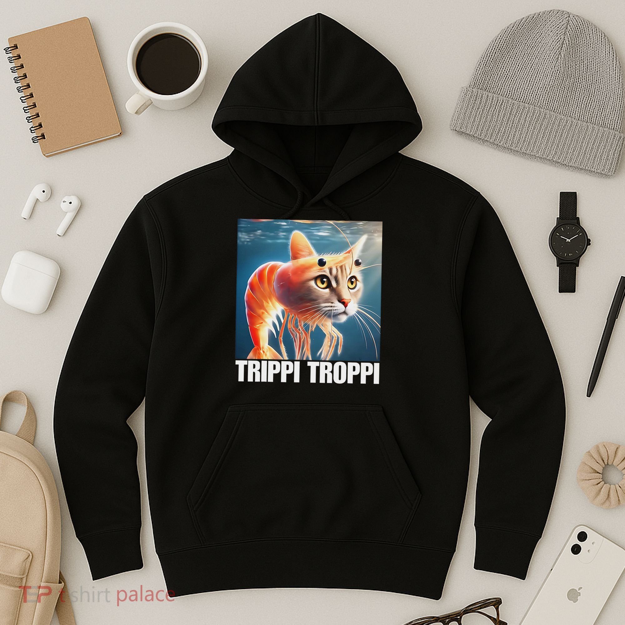 Trippi Troppi Italian Brainrot Meme Hoodie