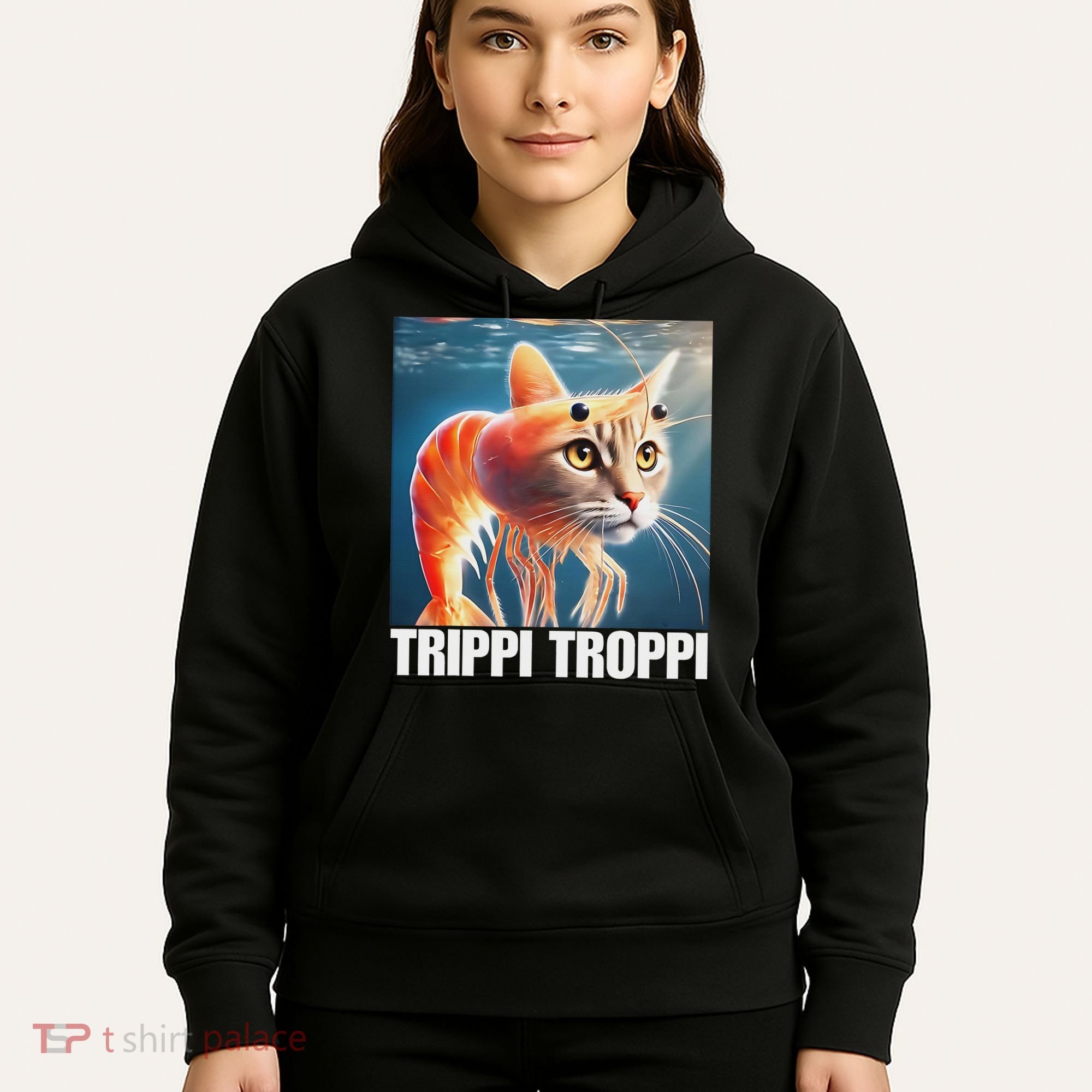 Trippi Troppi Italian Brainrot Meme Hoodie