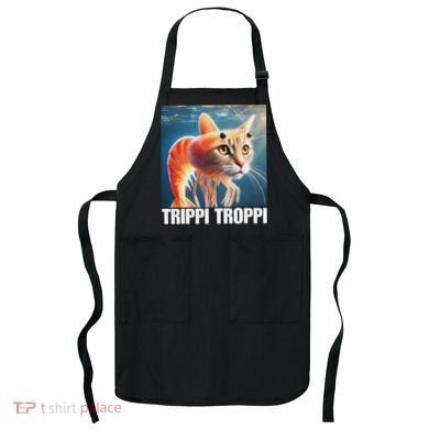Trippi Troppi Italian Brainrot Meme Apron