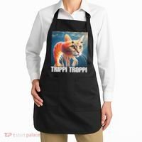 Trippi Troppi Italian Brainrot Meme Apron thumb 2
