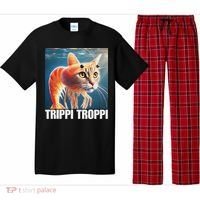 Trippi Troppi Italian Brainrot Meme Pajama Set thumb 0