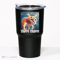 Trippi Troppi Italian Brainrot Meme Tumbler thumb 0