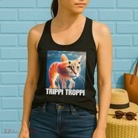 Trippi Troppi Italian Brainrot Meme Women's Tank Top thumb 2