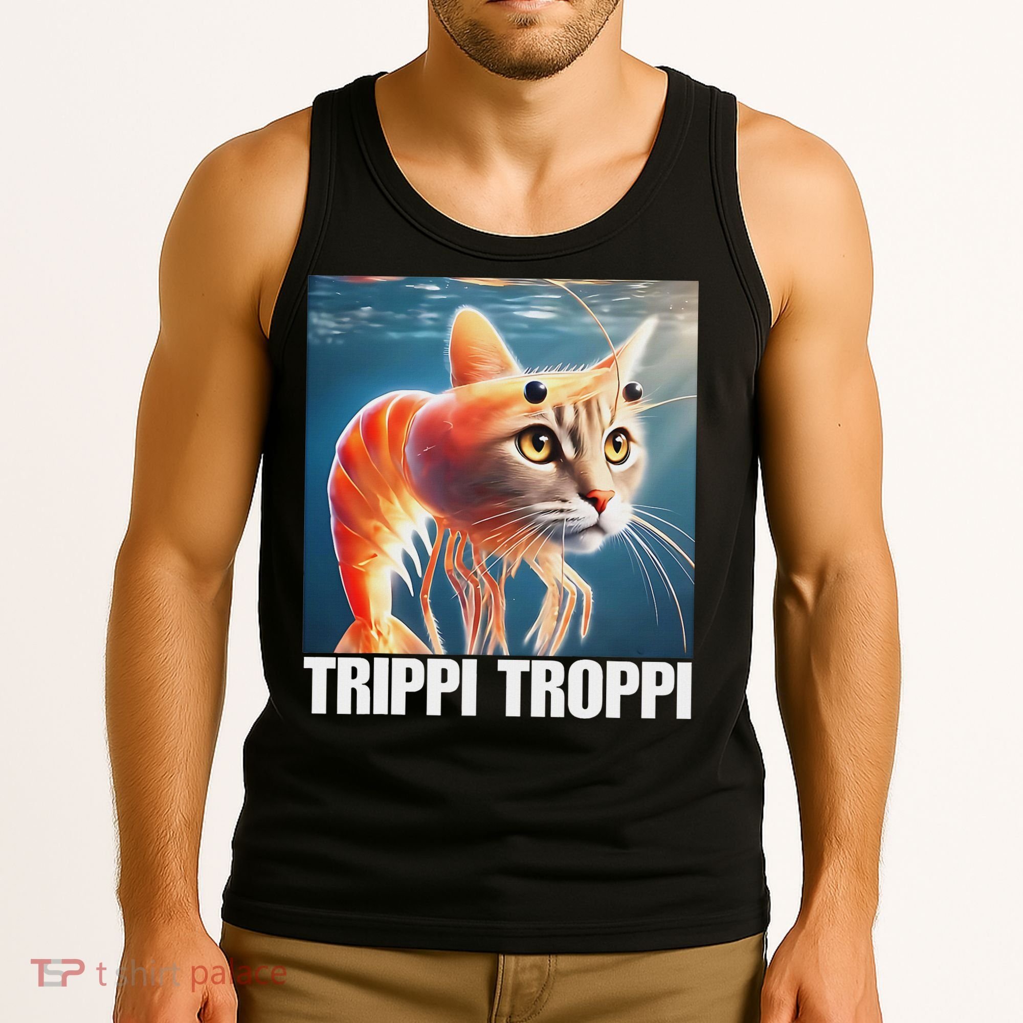 Trippi Troppi Italian Brainrot Meme Tank Top