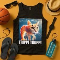 Trippi Troppi Italian Brainrot Meme Tank Top thumb 4
