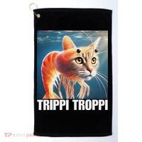 Trippi Troppi Italian Brainrot Meme Golf Towel thumb 0