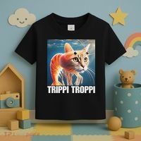 Trippi Troppi Italian Brainrot Meme Toddler T-Shirt thumb 3