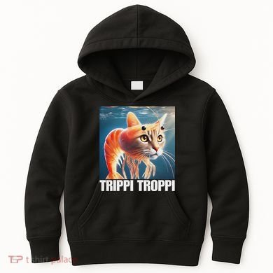 Trippi Troppi Italian Brainrot Meme Kids Hoodie