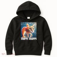 Trippi Troppi Italian Brainrot Meme Kids Hoodie thumb 0