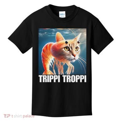 Trippi Troppi Italian Brainrot Meme Kids T-Shirt